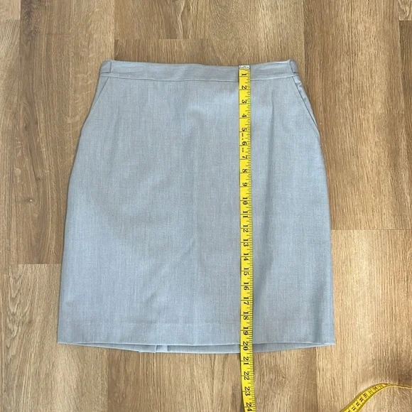 BCBG women’s blue/gray three-piece suit, including pants/skirt/jacket size 6 - Picture 15 of 16